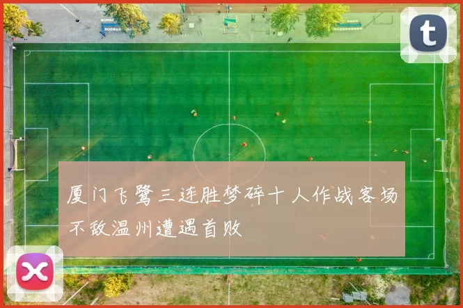 厦门飞鹭三连胜梦碎十人作战客场不敌温州遭遇首败