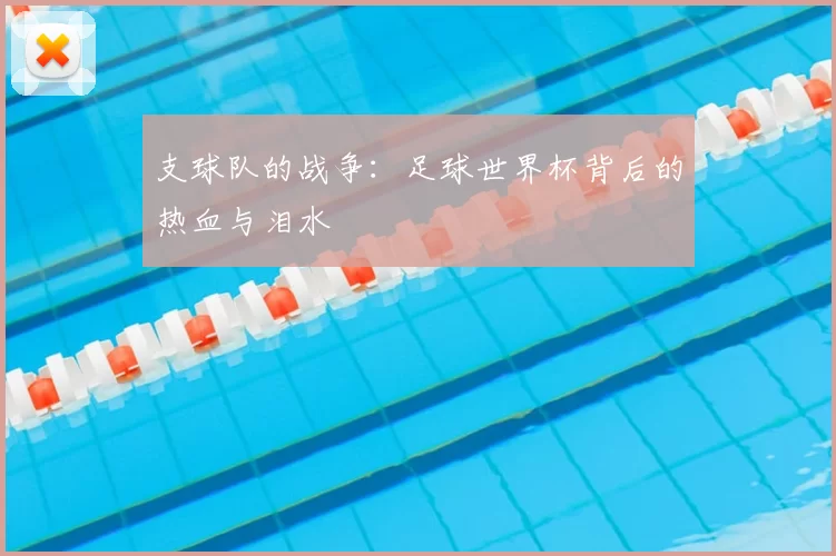 支球队的战争：足球世界杯背后的热血与泪水