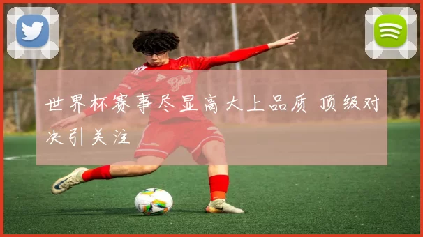 世界杯赛事尽显高大上品质 顶级对决引关注